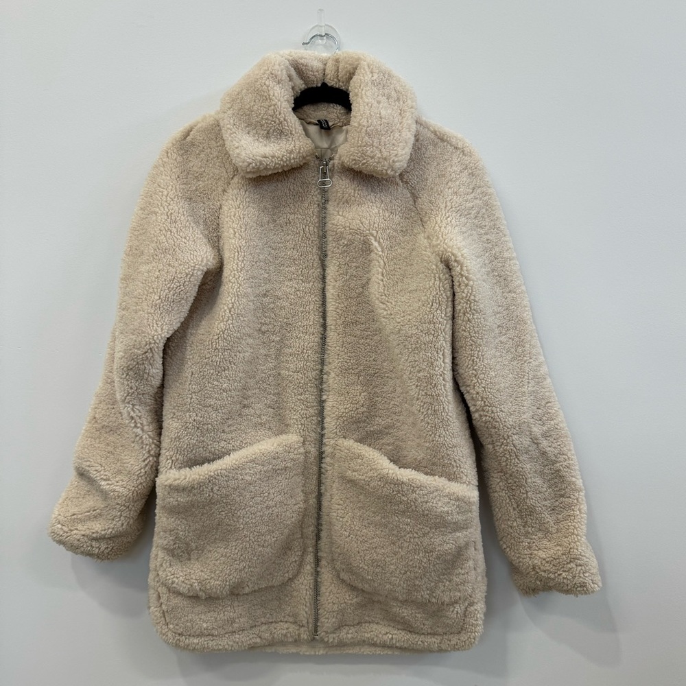H&M Fluffy Coat XXS